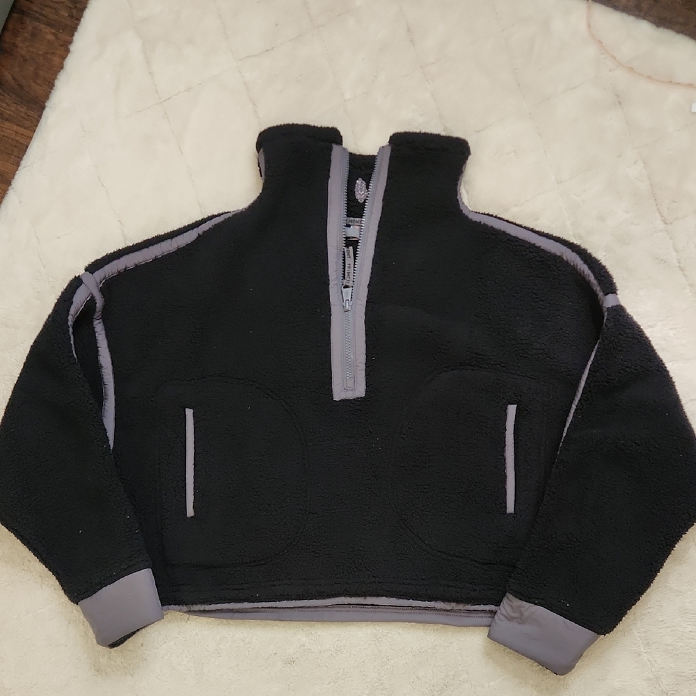 FP Movement by Free People Black and Gray Jacket